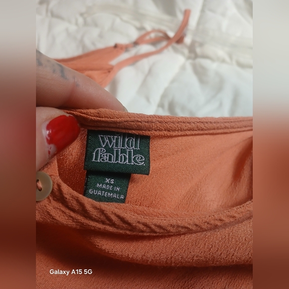 Woman's romper.  Coral color. Brand new condition. XS - Picture 2 of 6